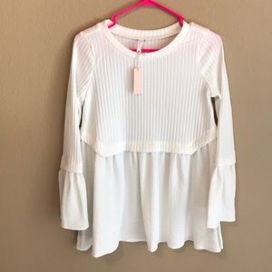 Pink blush Maternity shirt